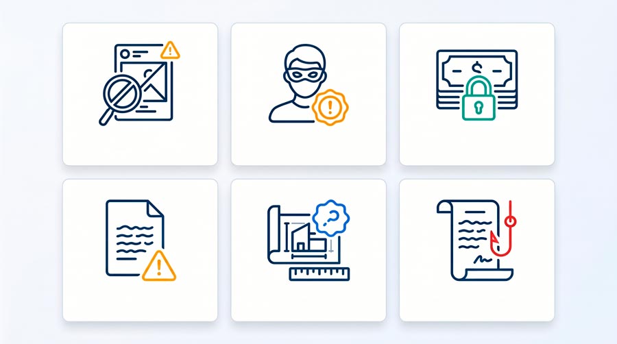 Tipos de fraudes inmobiliarios más comunes en Chile 2026